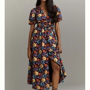 NWT Anthropologie The Katerina Button-Front Dress